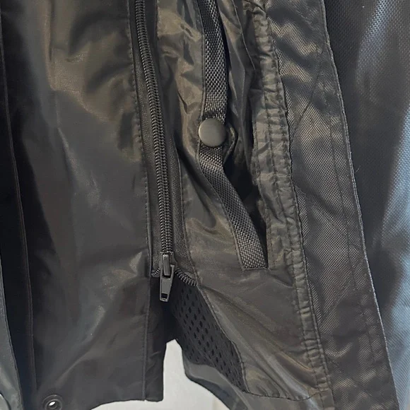 Screaming Eagle by Harley Davidson Women’s Black Biker Jacket, Leather Accents - Picture 17 of 17